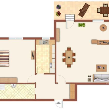 Boje Apartment Росток Екстериор снимка